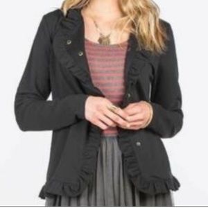 MATILDA JANE Women’s All Is Calm Ruffle Jacket sz XL